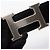 Hermès Hermes Constance H-Belt Reversible Leather Belt Brown Black - view 8