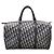 Oblique Borsa da viaggio Dior Monogramme Blu navy Blu scuro Monogramma