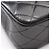 Borsa a tracolla Chanel Matelassé Double Flap Nero - vista 7