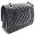 Borsa a tracolla Chanel Matelassé Double Flap Nero - vista 2