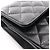 Borsa a tracolla Chanel Matelassé Double Flap Nero - vista 9