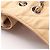 Borsa a tracolla Chanel Matelassé Double Flap Beige - vista 8