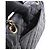 Borsa a tracolla Chanel Matelassé Double Flap Nero - vista 7