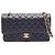 Timeless Borsa Chanel Matelassé Double Flap Nero