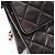 Sac à épaule Chanel Matelassé Double Flap Noir - vue 11