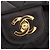 Sac à épaule Chanel Matelassé Double Flap Noir - vue 13
