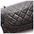 Sac à épaule Chanel Matelassé Double Flap Noir - vue 14