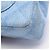 Borsa Chanel Matelassé Double Flap in denim Blu - vista 10