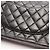 Borsa a tracolla Chanel Matelassé Double Flap Nero - vista 13