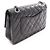 Borsa a tracolla Chanel Matelassé Double Flap Nero - vista 2