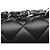 Borsa a tracolla Chanel Matelassé Double Flap Nero - vista 10