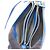 Céline Borsa a tracolla Celine TRIO SMALL in pelle blu - vista 3