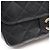 Borsa a tracolla Chanel Matelassé in pelle nera Nero - vista 7