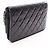 Borsa a tracolla Chanel in pelle matelassé Nero - vista 2