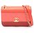 Borsa a spalla Chanel Matelassé Small Rosa Rosso