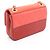 Borsa a spalla Chanel Matelassé Small Rosa Rosso - vista 2