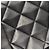 Borsa a tracolla Chanel Matelassé Diana Flap Nero - vista 8