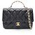 Timeless Borsa Chanel Matelassé con manico superiore Nero
