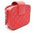 Borsa Chanel Matelassé Half Coco Camera Bag Rosso - vista 2