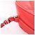 Borsa Chanel Matelassé Half Coco Camera Bag Rosso - vista 7