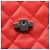 Borsa Chanel Matelassé Half Coco Camera Bag Rosso - vista 9
