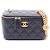 Borsa a tracolla Vanity Chanel Matelassé Nero
