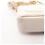 Borsa a tracolla Mini Flap Chanel Matelassé Bianco - Ansicht 8