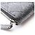 Cartera larga redonda Chanel Matelassé Glitter Negro - vista 12