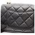 Borsa Chanel Mini Flap - Pelle Nera Nero - vista 13
