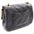 Borsa Chanel Mini Flap - Pelle Nera Nero - vista 2