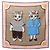 Gucci x Yuko Higuchi Seidentuch mit GG-Muster Pink Mehrfarben Beige