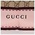 Gucci x Yuko Higuchi Seidentuch mit GG-Muster Pink Mehrfarben Beige - Ansicht 4