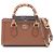 Borsa a mano 2-Way Gucci Diana Small Marrone