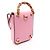 Borsa Gucci Bamboo 2-Way Rosa - vista 2