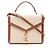 Borsa 2-Way Cassandra Yves Saint Laurent Paris Marrone Crudo