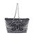 Borsa Tote Chanel Toilette Funny in Tweed e Vernice Nera Nero