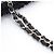 Borsa Tote Chanel Toilette Funny in Tweed e Vernice Nera Nero - vista 10