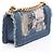 Chanel Boy Small Patchwork Schultertasche Blau Mehrfarben Roh - Ansicht 2