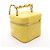 Borsa Chanel Matelassé in pelle d'agnello gialla Giallo - vista 2