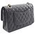 Borsa a tracolla Chanel Matelassé Double Flap Nero - vista 2