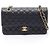 Borsa a tracolla Chanel Matelassé Double Flap Nero