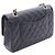 Borsa a tracolla Chanel Matelassé Double Flap Nero - vista 2