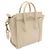 Céline Borsa Celine Luggage Nano Shopper in pelle avorio Crudo - vista 2