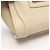 Céline Borsa Celine Luggage Nano Shopper in pelle avorio Crudo - vista 8
