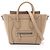 Céline Celine Luggage Nano Shopper Borsa a mano 2-Way Beige