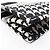 Borsa Christian Dior Dior Book Tote Medium Houndstooth Nero Bianco - vista 7