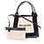 Borsa a mano 2-Way Balenciaga Cabas XS Navy Nero Bianco