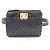 Fendi FF Embossed Upside Down Gürteltasche Schwarz