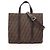 Fendi Zucca 2-Way Tote Bag/Handtasche Braun