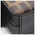 Borsa Fendi Zucca marrone e nera in pelle e tela Nero - vista 6